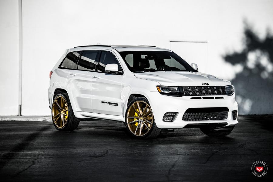  Jeep Grand Cherokee Trackhawk on Vossen Wheels (CG-203) 2019 года  (фото 1 из 5)